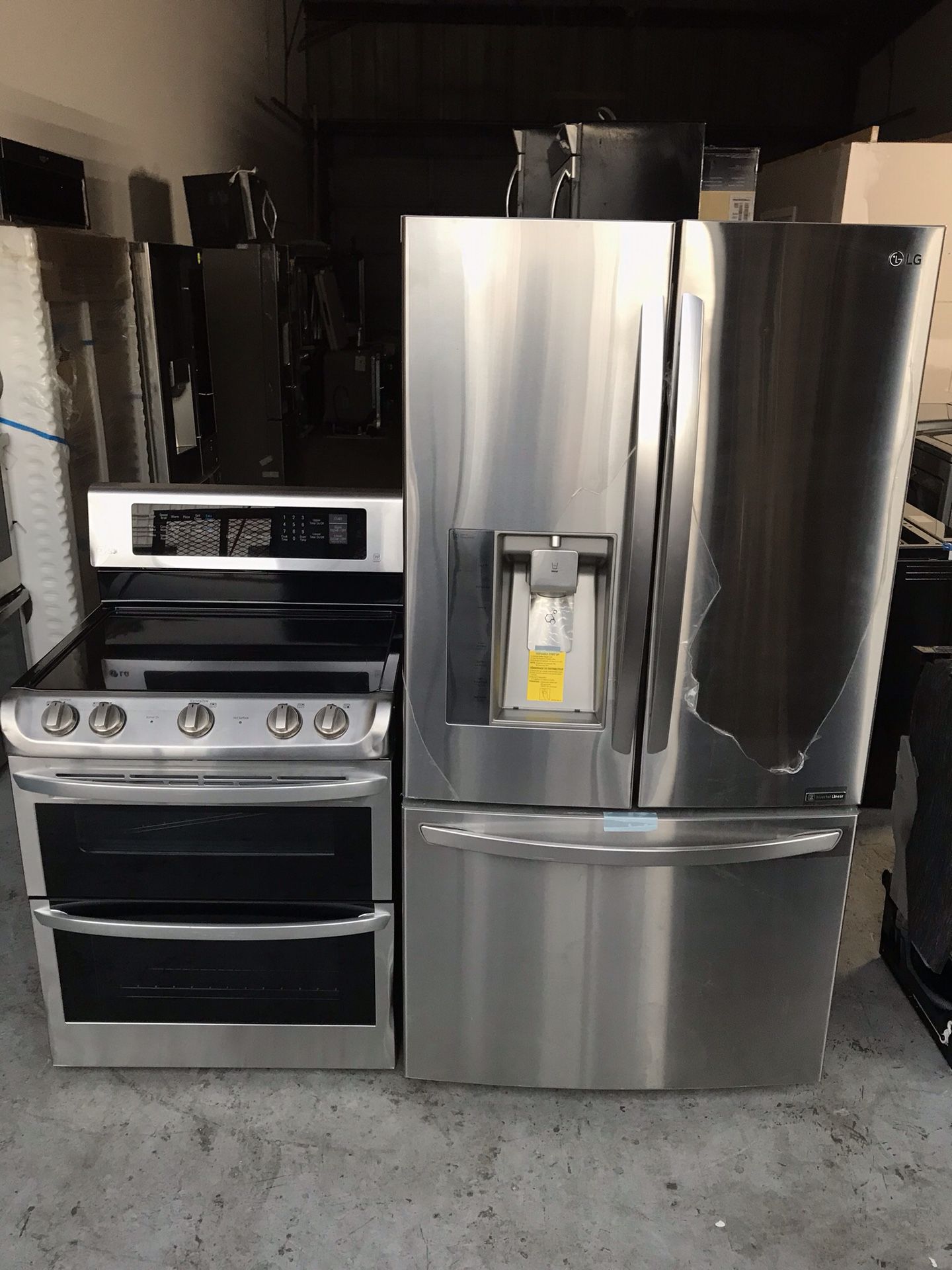 New scratch and dent appliances