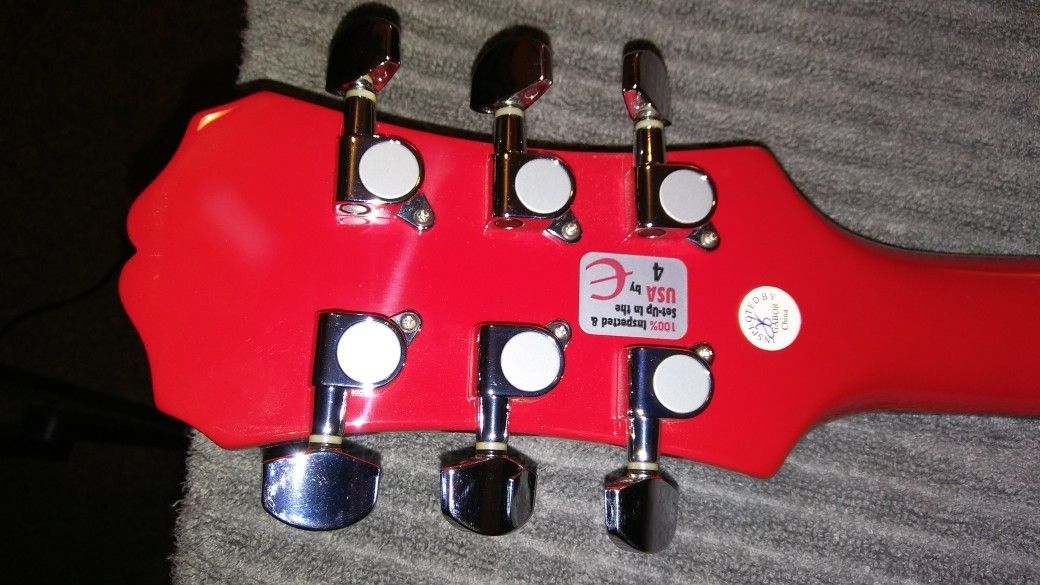 LES PAUL EPIPHONE CHERRY RED