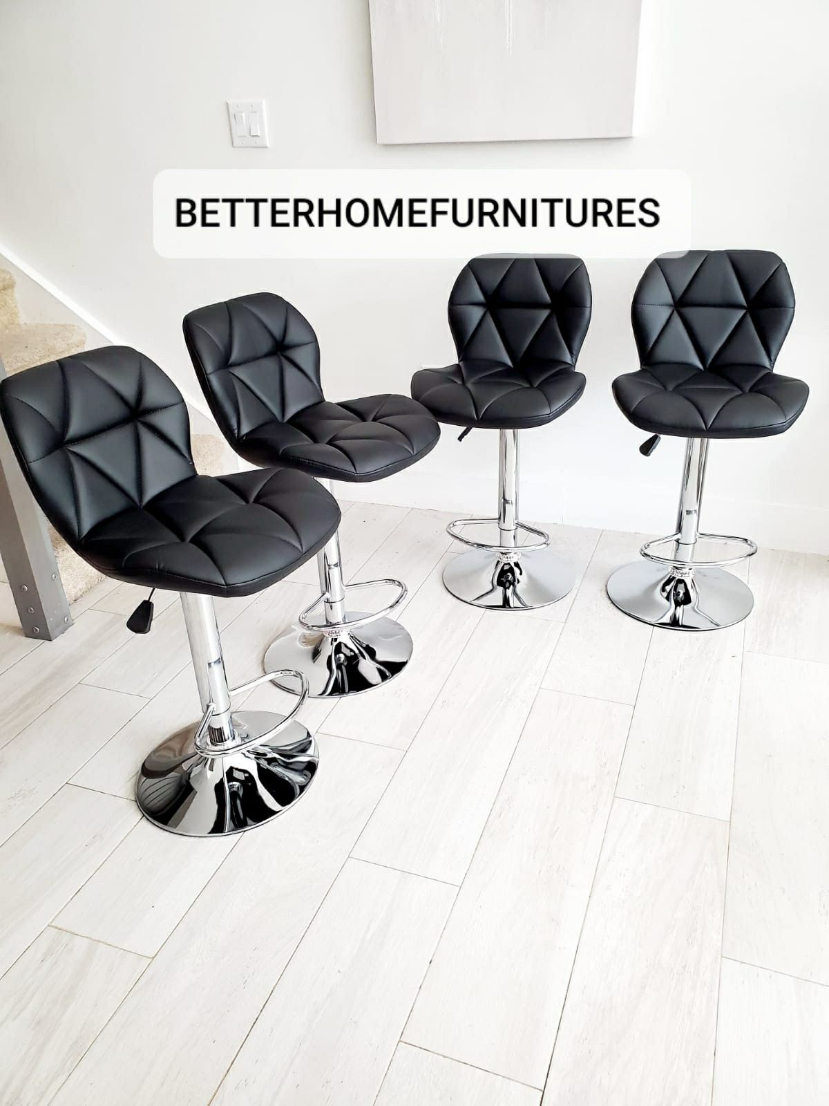 New bar stools in box/ adjustable barstools