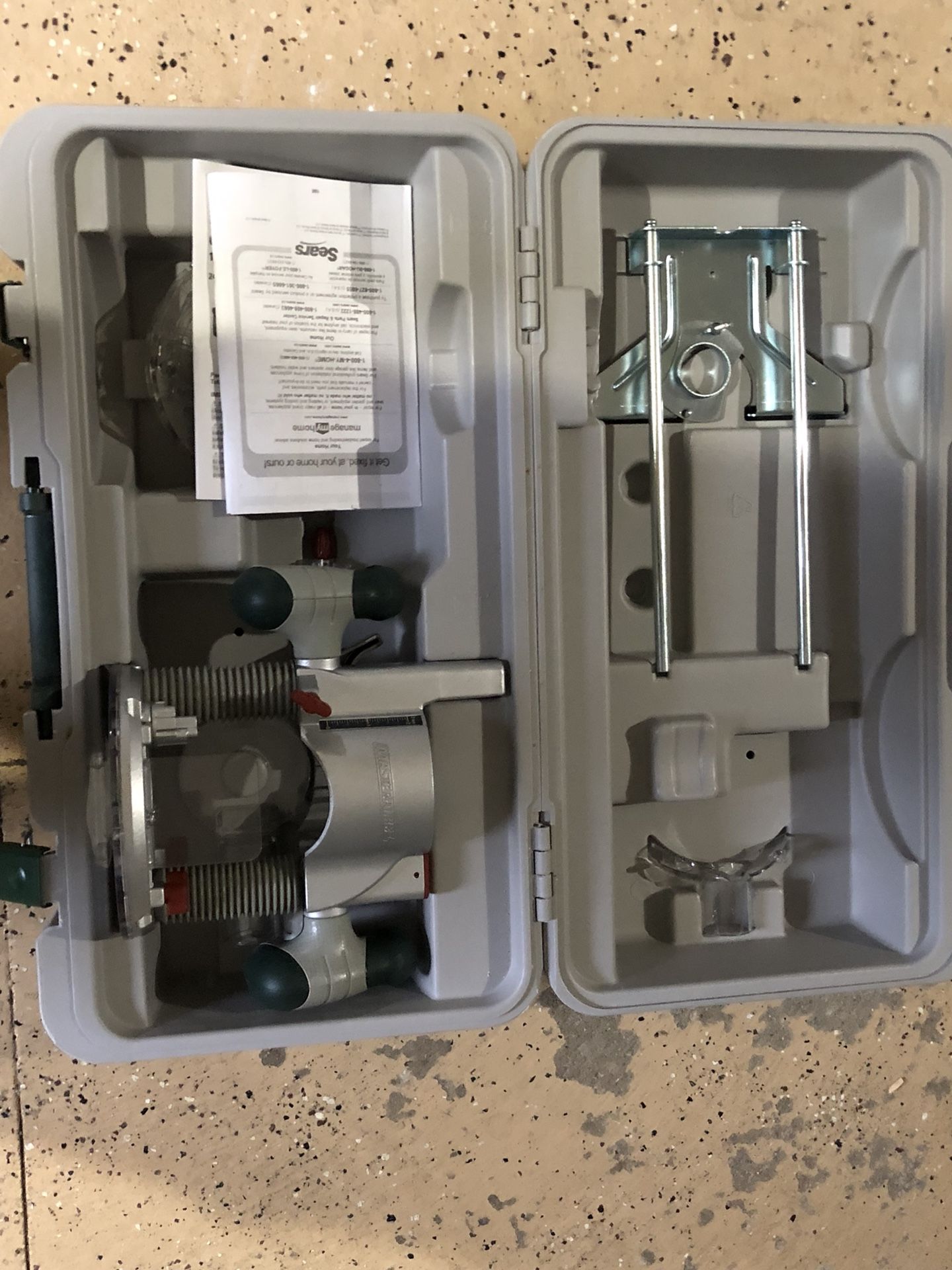 Router box and holder