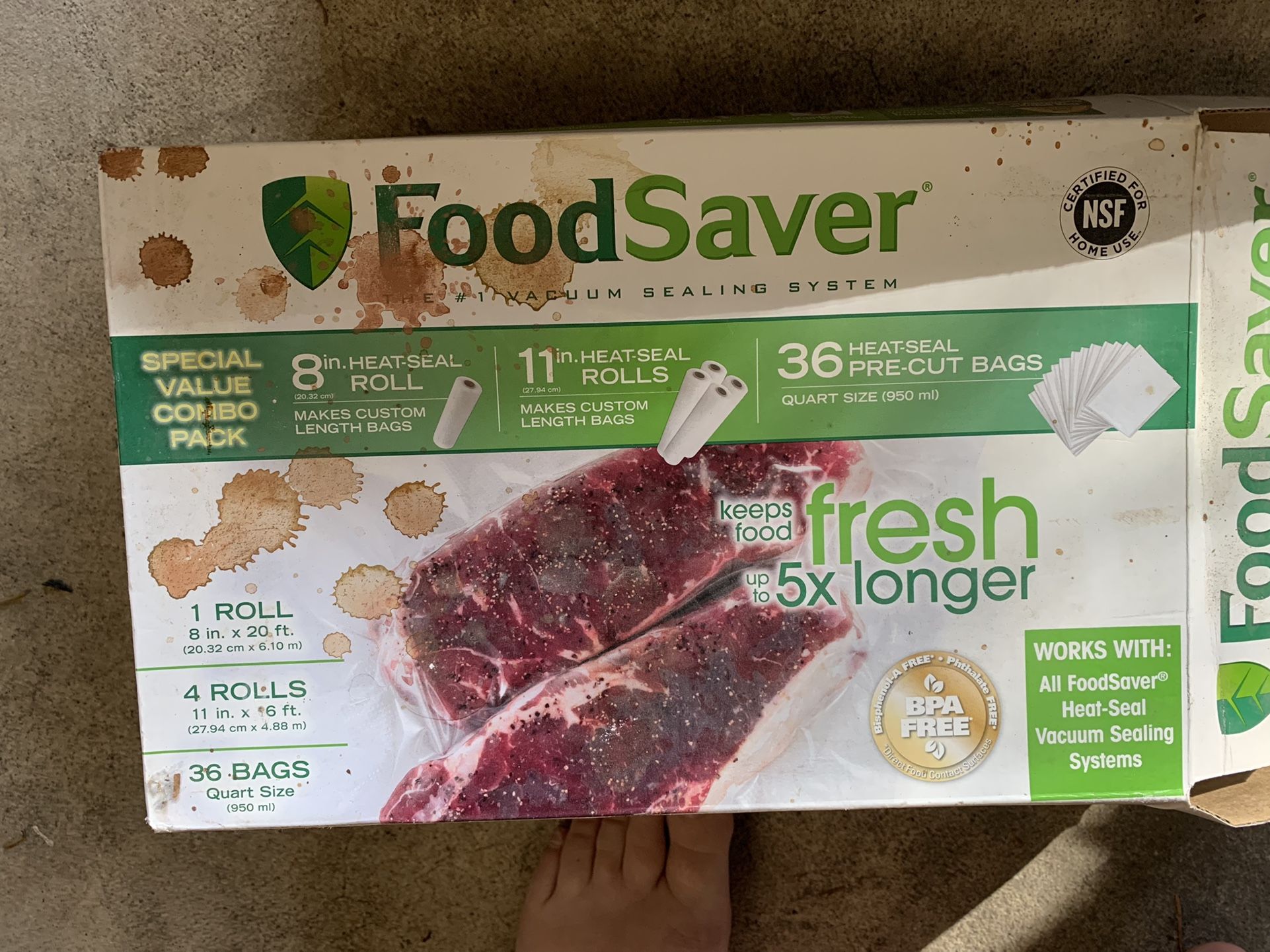 Food saver Premier Edition And Extra Bags