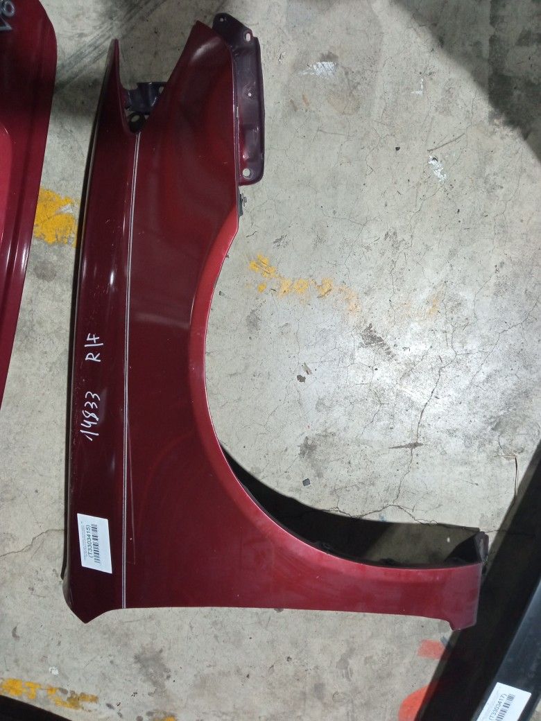 Fender Front Right For 2002 Toyota Camry Stock 14833