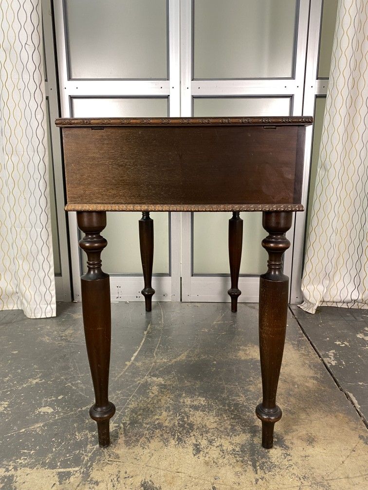 Antique Desk With Hidden Spaces