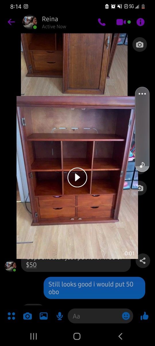 Dresser With Doors
