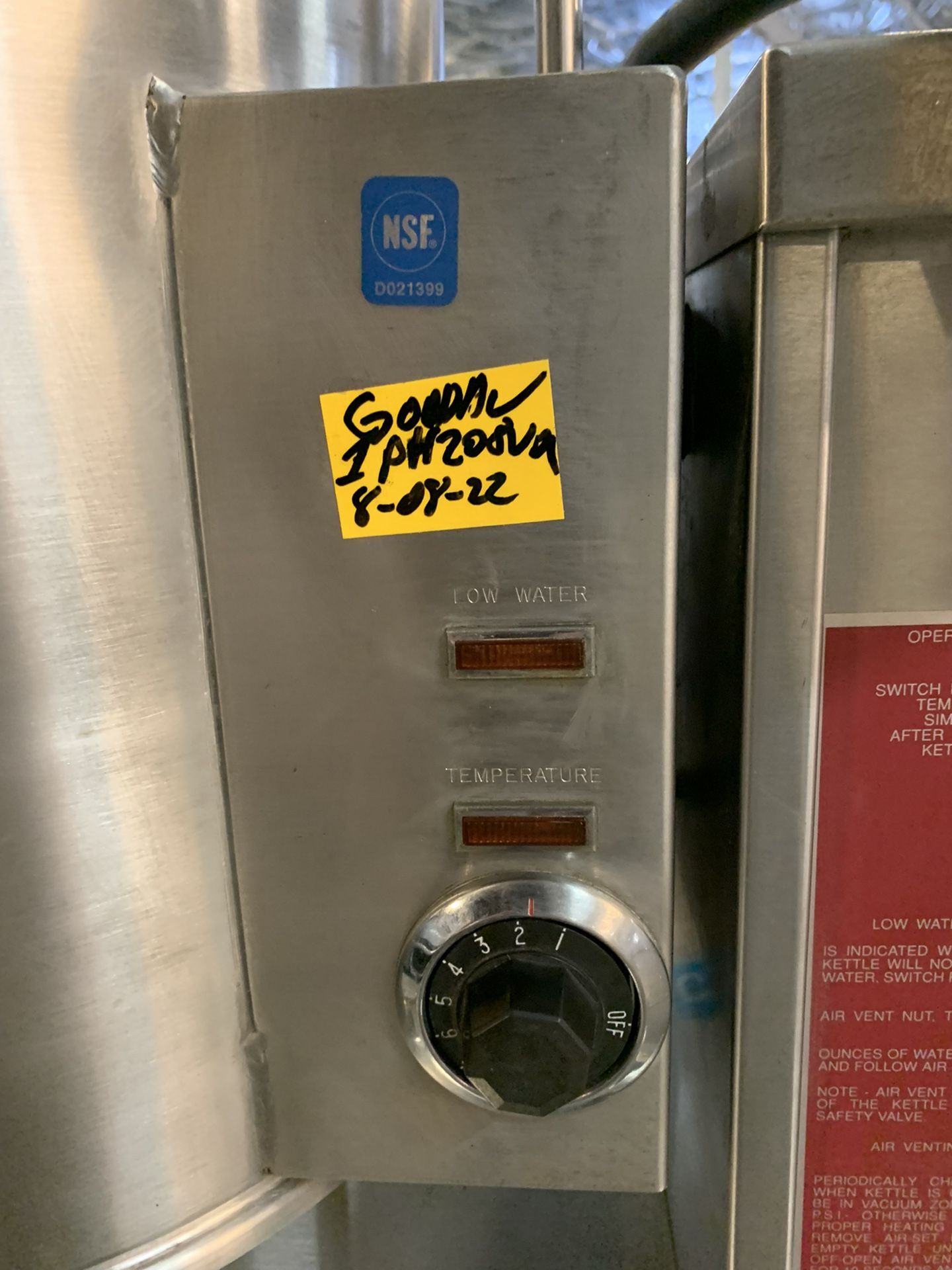 Electric Tilt Kettle SOUTHBEND