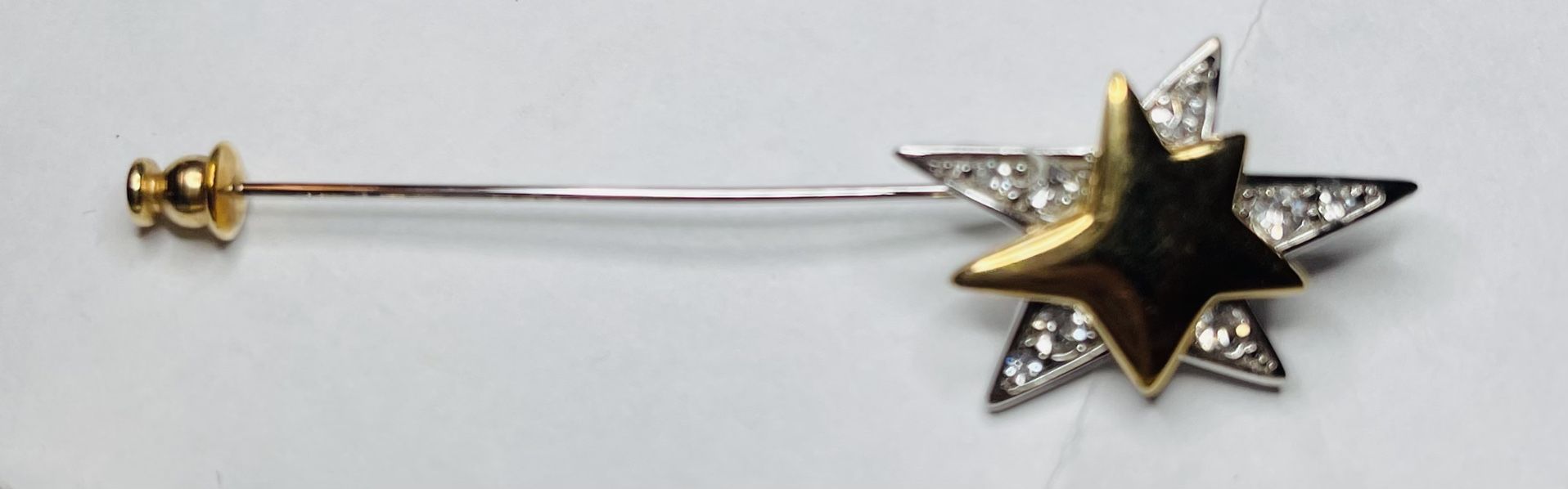 Vintage Lot Of 4 Mixed Silver Brooch Pins Costume Fashion Jewelry
