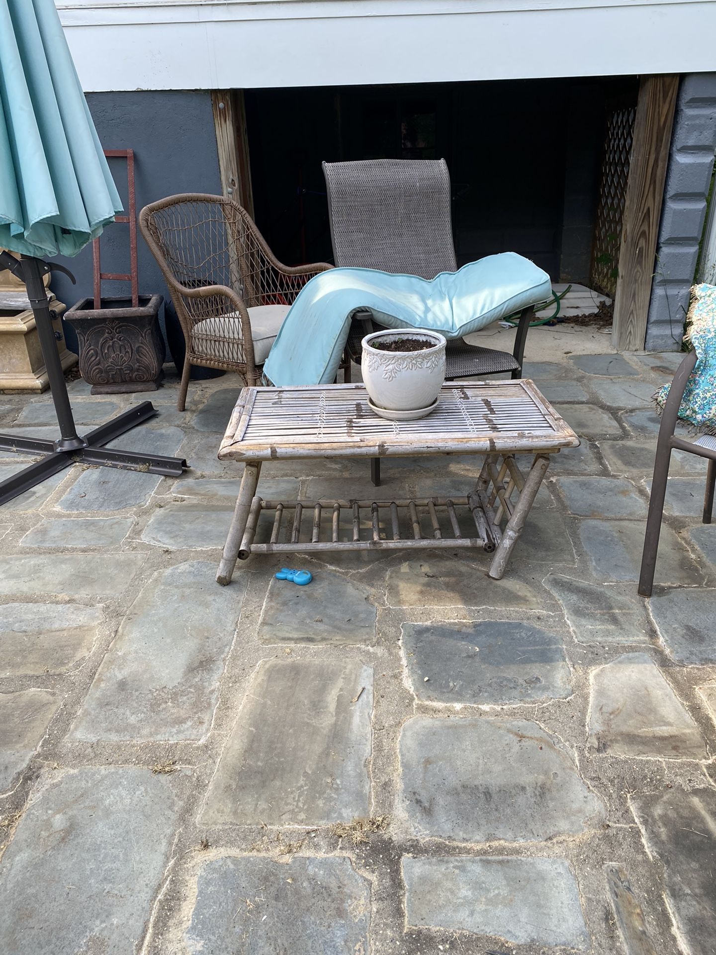 Bamboo Outdoor Furniture Set