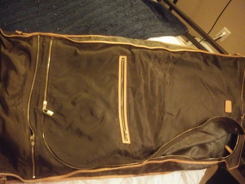 LV Louie Vuitton Garment Bag Monogram Vintage Authentic