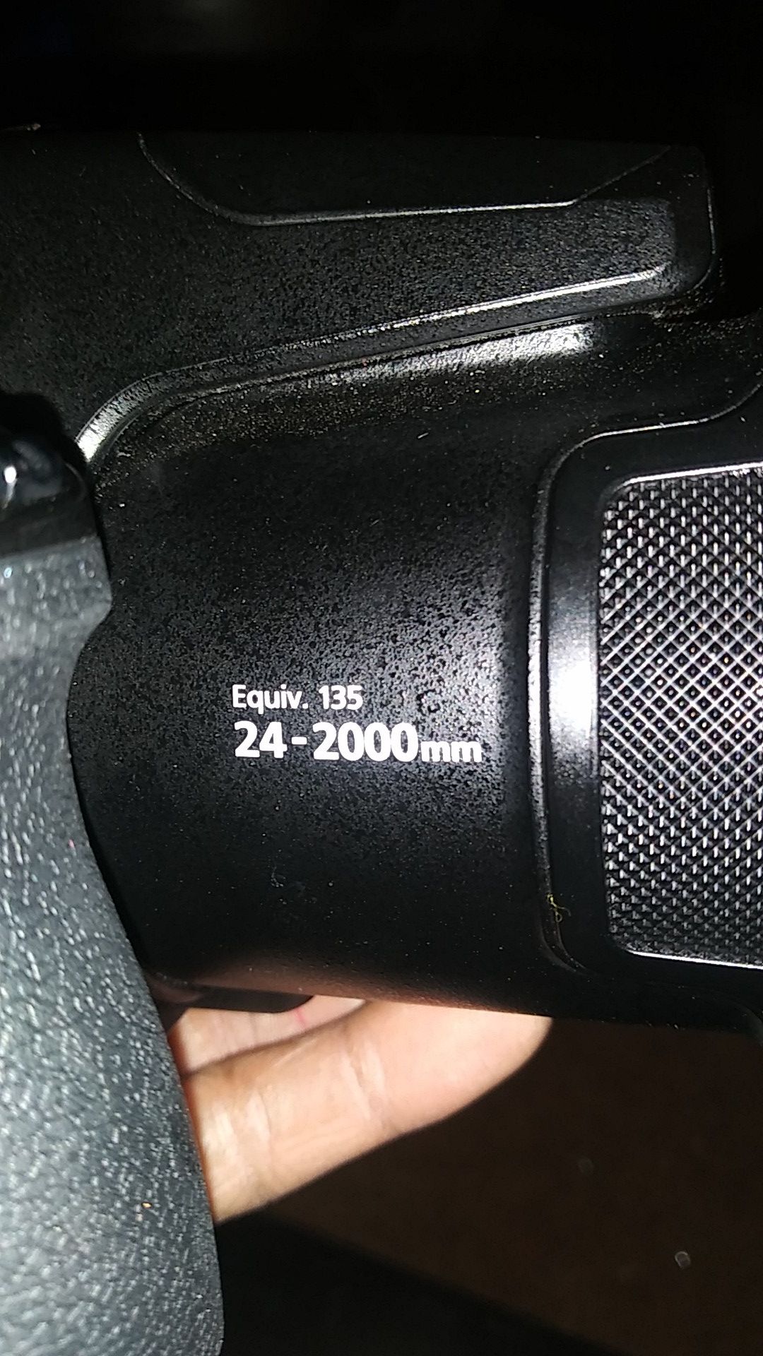 nikon coolpix p950 with a 83x zoom wide 4k lens