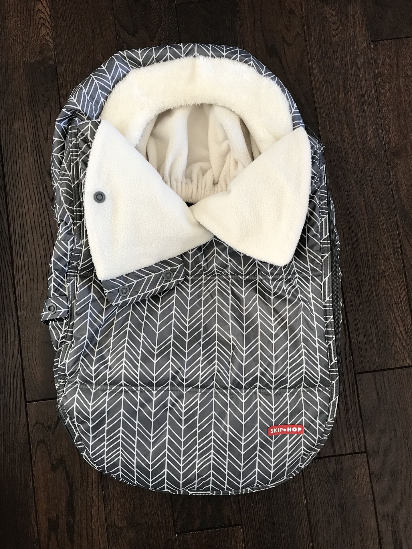 Skip Hop winter infant car seat cover
