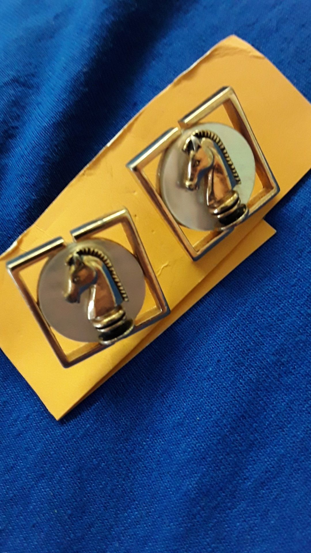 Vintage 1960s cuff links