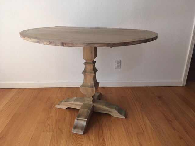 Pier One Wood Dining Table Drop Leaf, Pier One Round Table With Leaf