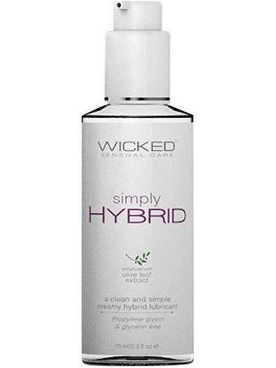 Wicked Sensual Care Simply Hybrid Lubricant - 2.3 oz