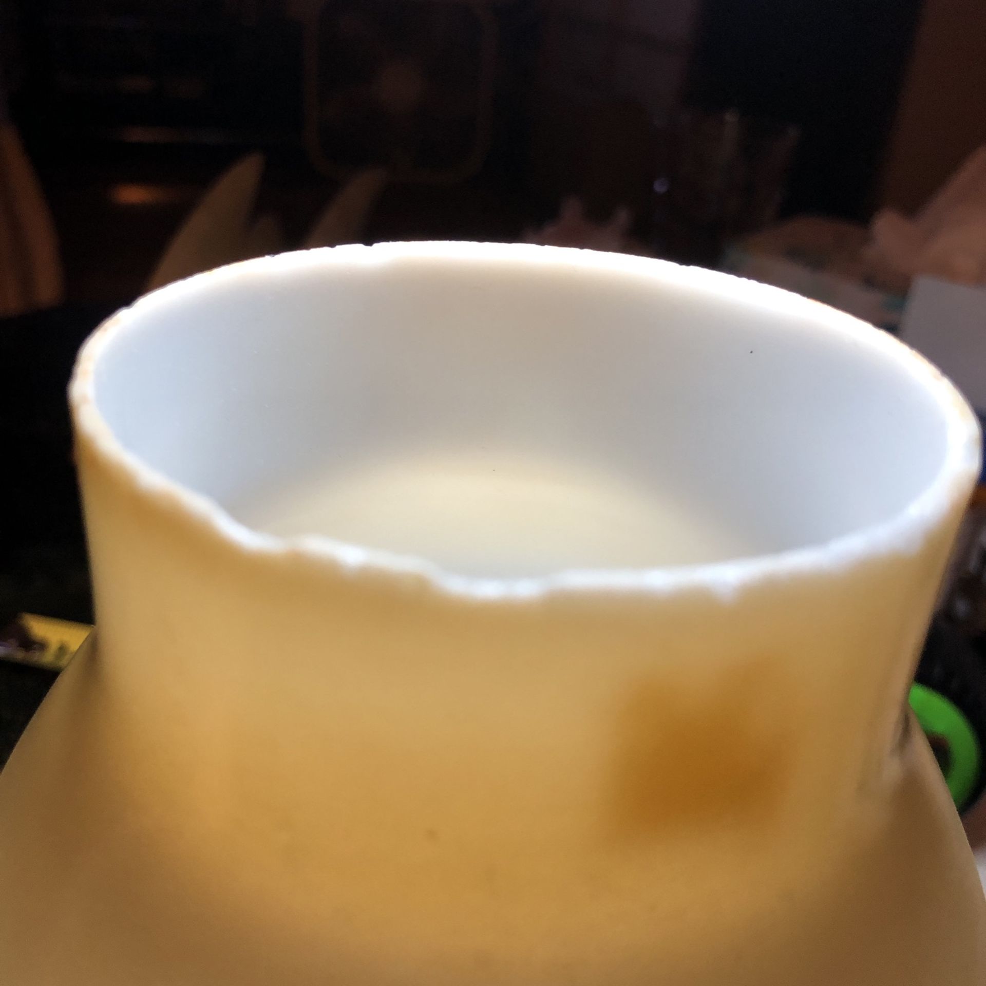 Vintage American Oil Lamp Shade Milk Glass Floral 9”