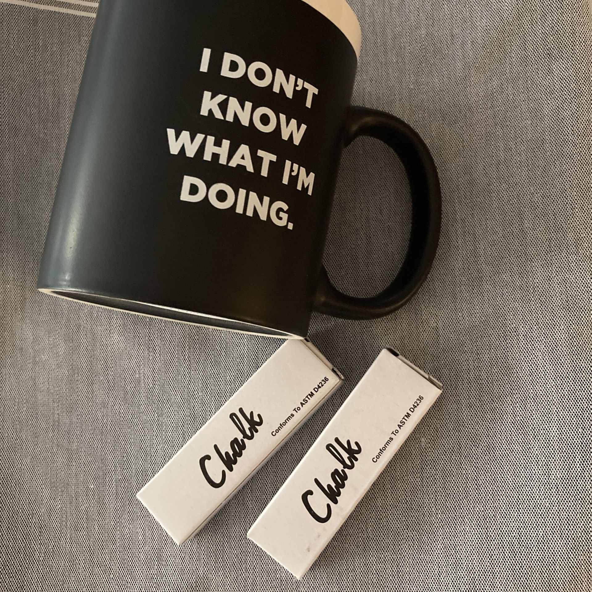 Chalk Coffee Cup