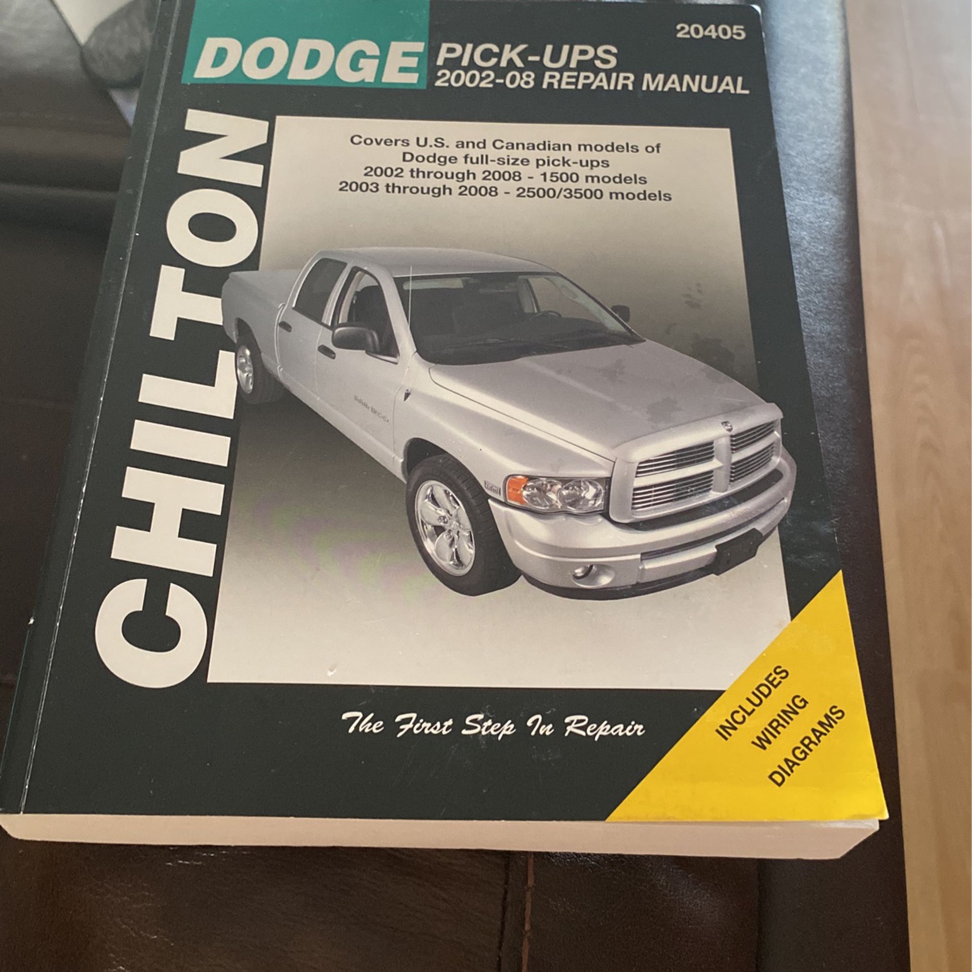 2002-08  # 20405 Chilton Repair Manual Dodge Pick-ups 