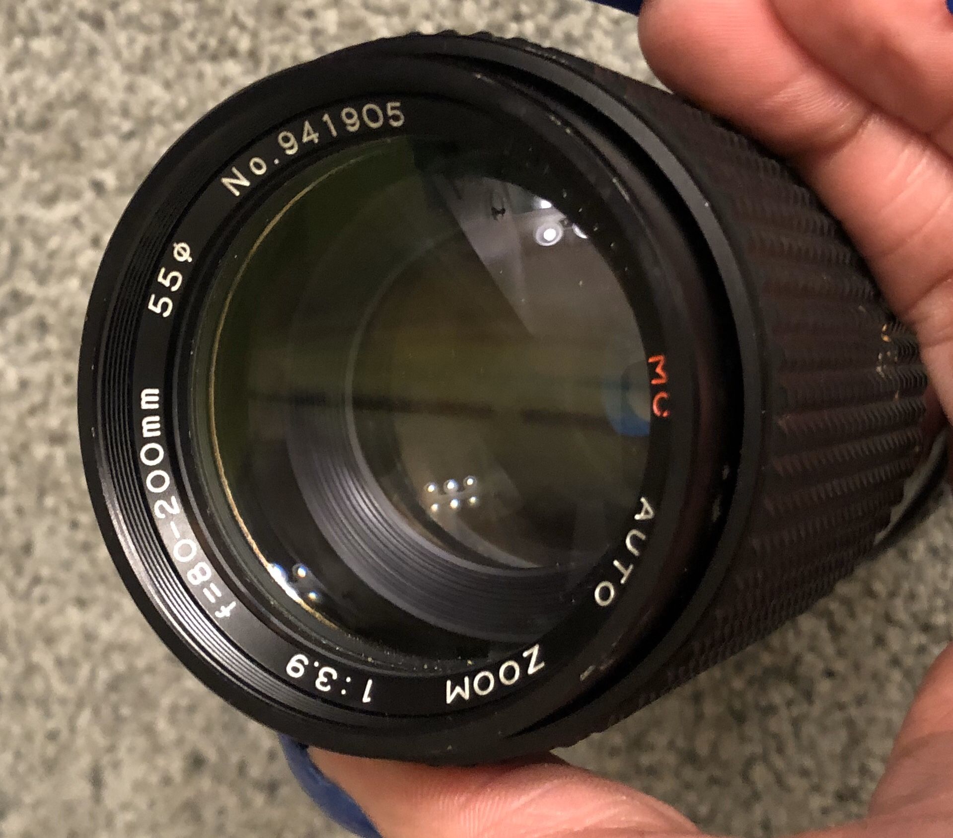 Canon 80mm-200mm lense