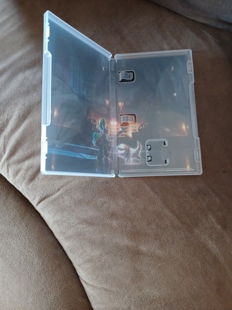 Luigi's Mansion 3 Video Game Case