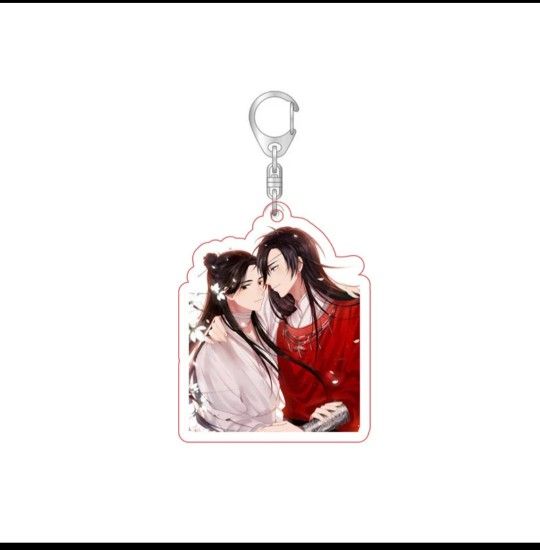 Keychain And plush pillow