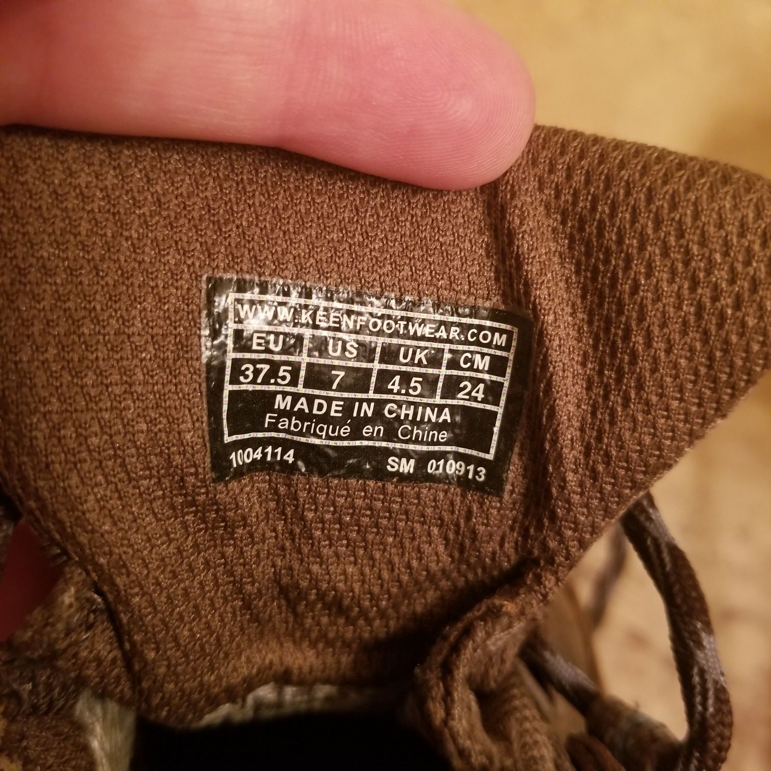 Keen womens hiking boots