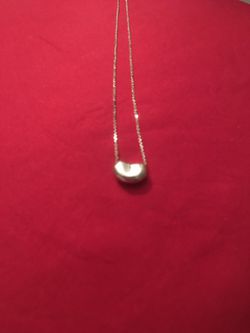 Authentic Tiffany & Co Bean necklace  Thumbnail