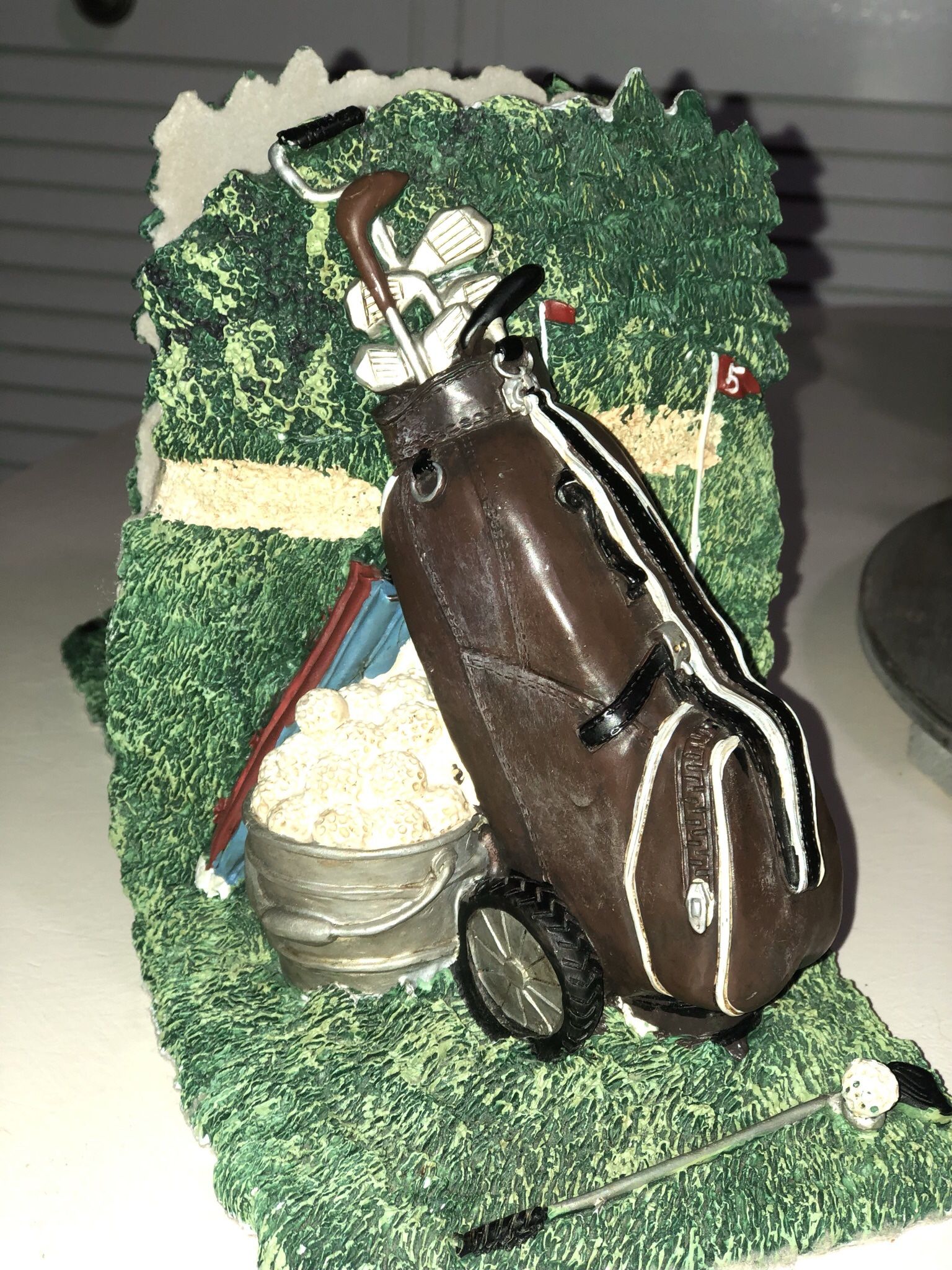Golf Book Ends