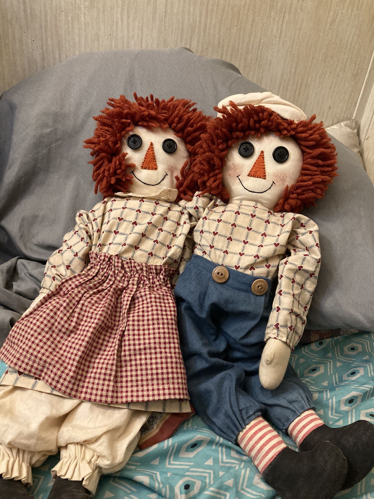Raggedy Ann and Andy Dolls