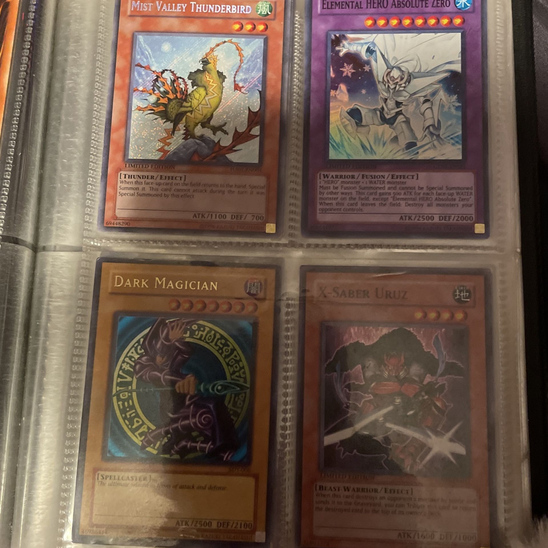 Yugioh Cards (limited Edition)