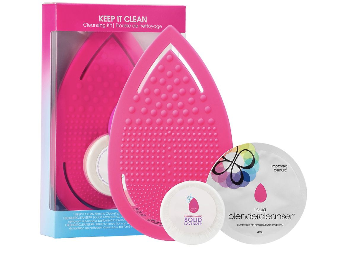 Cleansing Kit Beauty Blender Mini Soap Cleanser