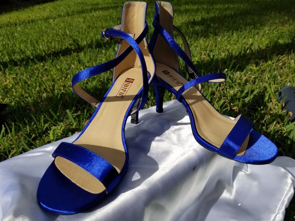 Royal Blue Size 7 Dress Heels
