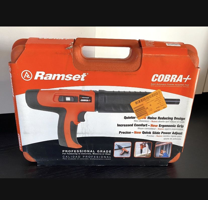 Ramset Cobra+ 0.27 Caliber Semi-Automatic Tool
