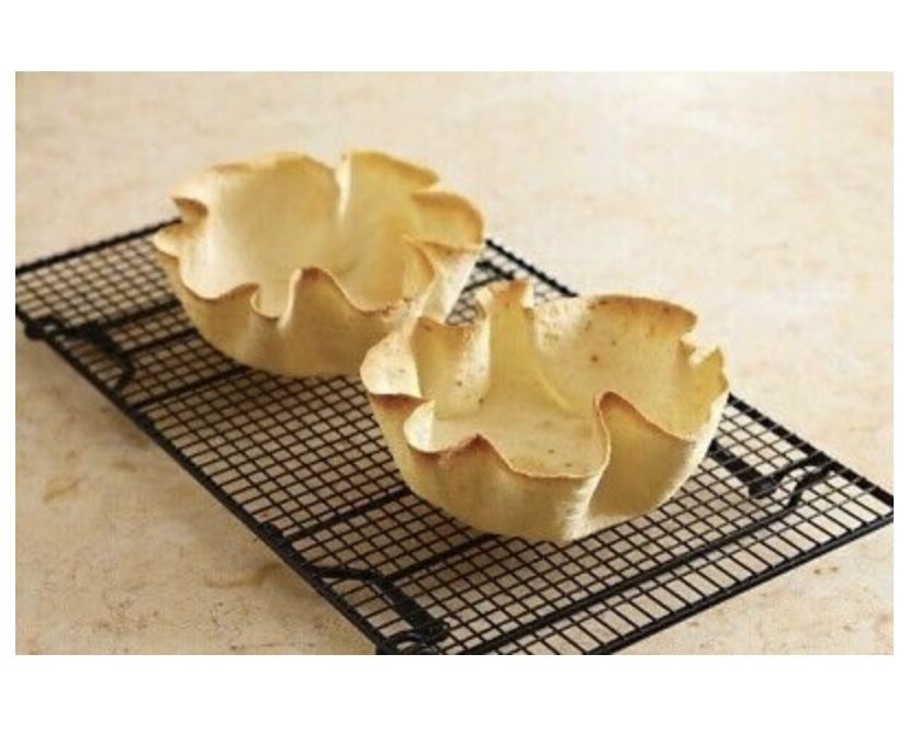 Pampered chef taco bowls
