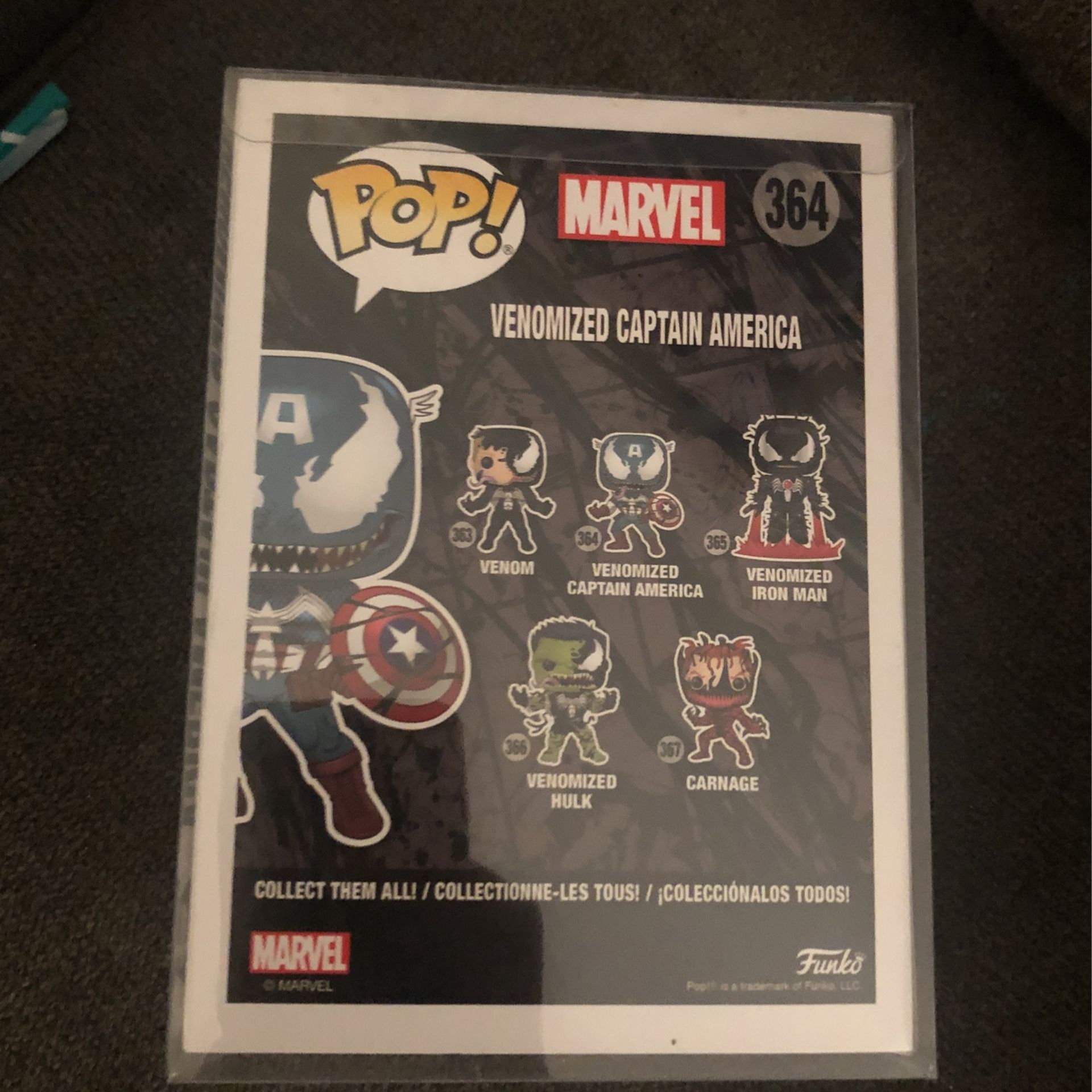 Funko Pop #364 Venomized Captain America
