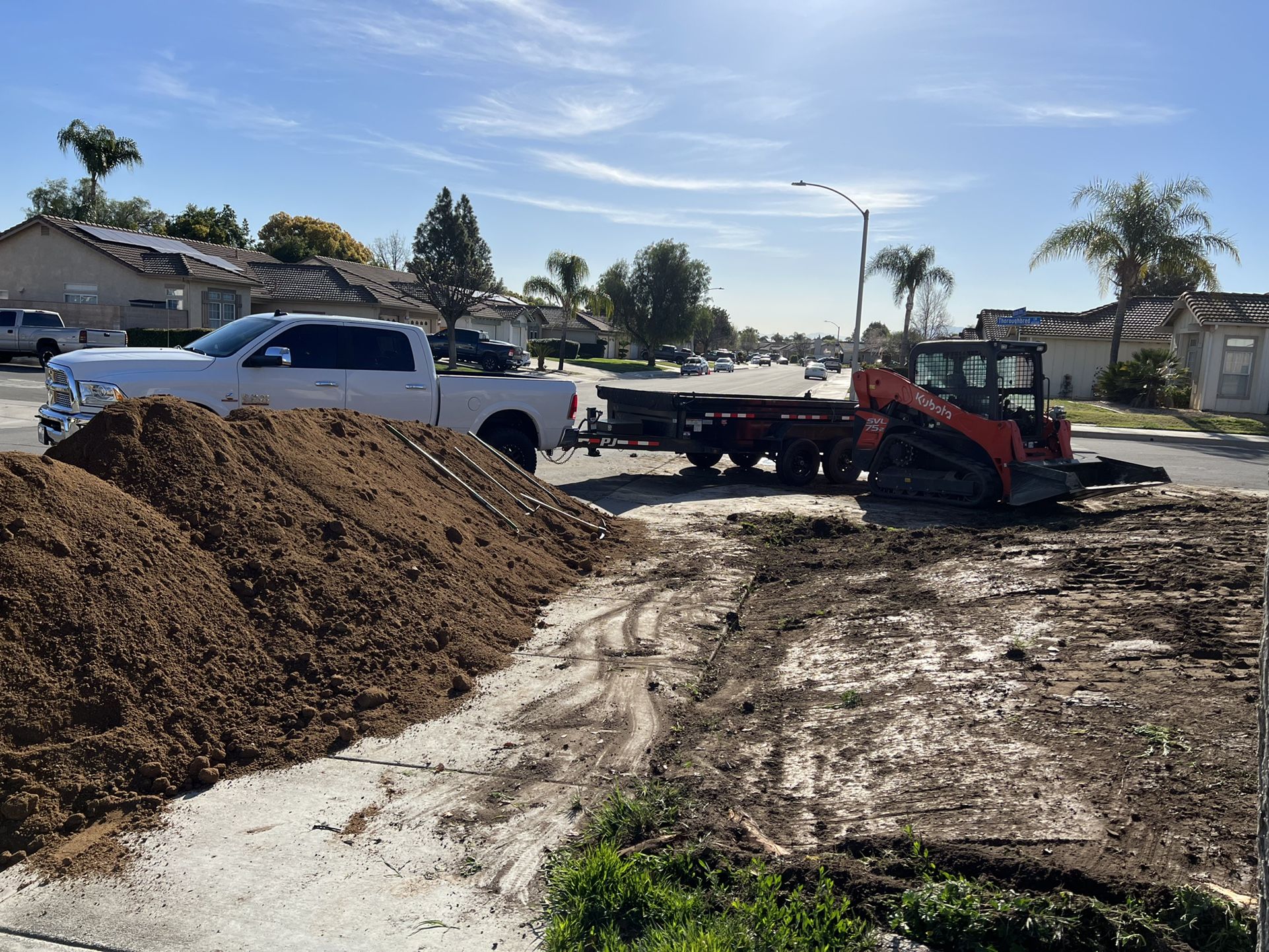 Skid Steer, Kubota, Bobcat, John Deere, Grading, Tractor
