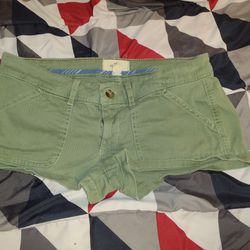 Green Hollister Shorts  Thumbnail