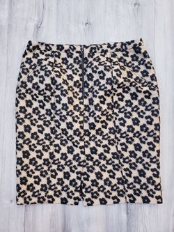 Ann Taylor Pencil Skirt Size 10 Satin Lined  Thumbnail