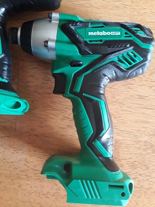 Full Price Only Hitachi Metabo Drill And Impact Driver Kit With Batteries And Charger