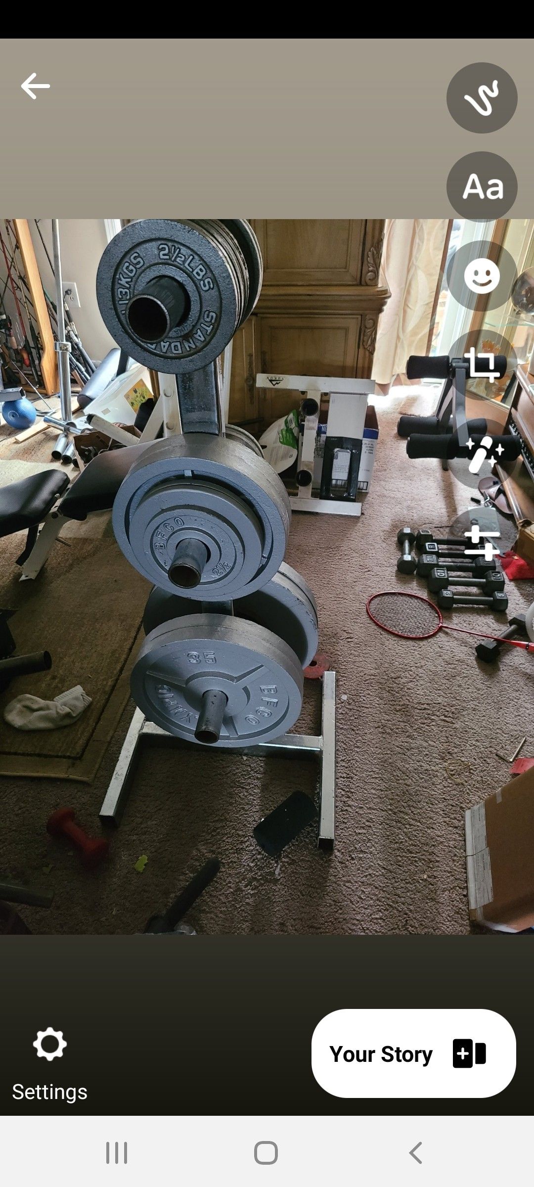Olympic complete weight set