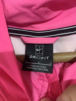 Nike Court Rafa Nadal Full Zip Tennis Jacket Pink Men's Size L AJ8257 686 Thumbnail