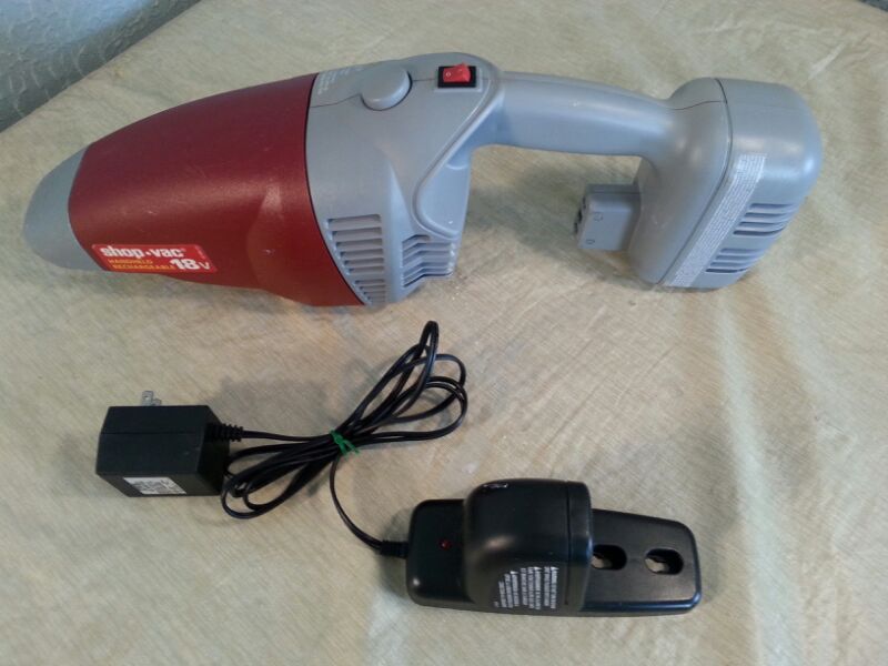 Shop Vac H18v2100 Handheld rechargable 18V Vacuum for Sale in Ormond