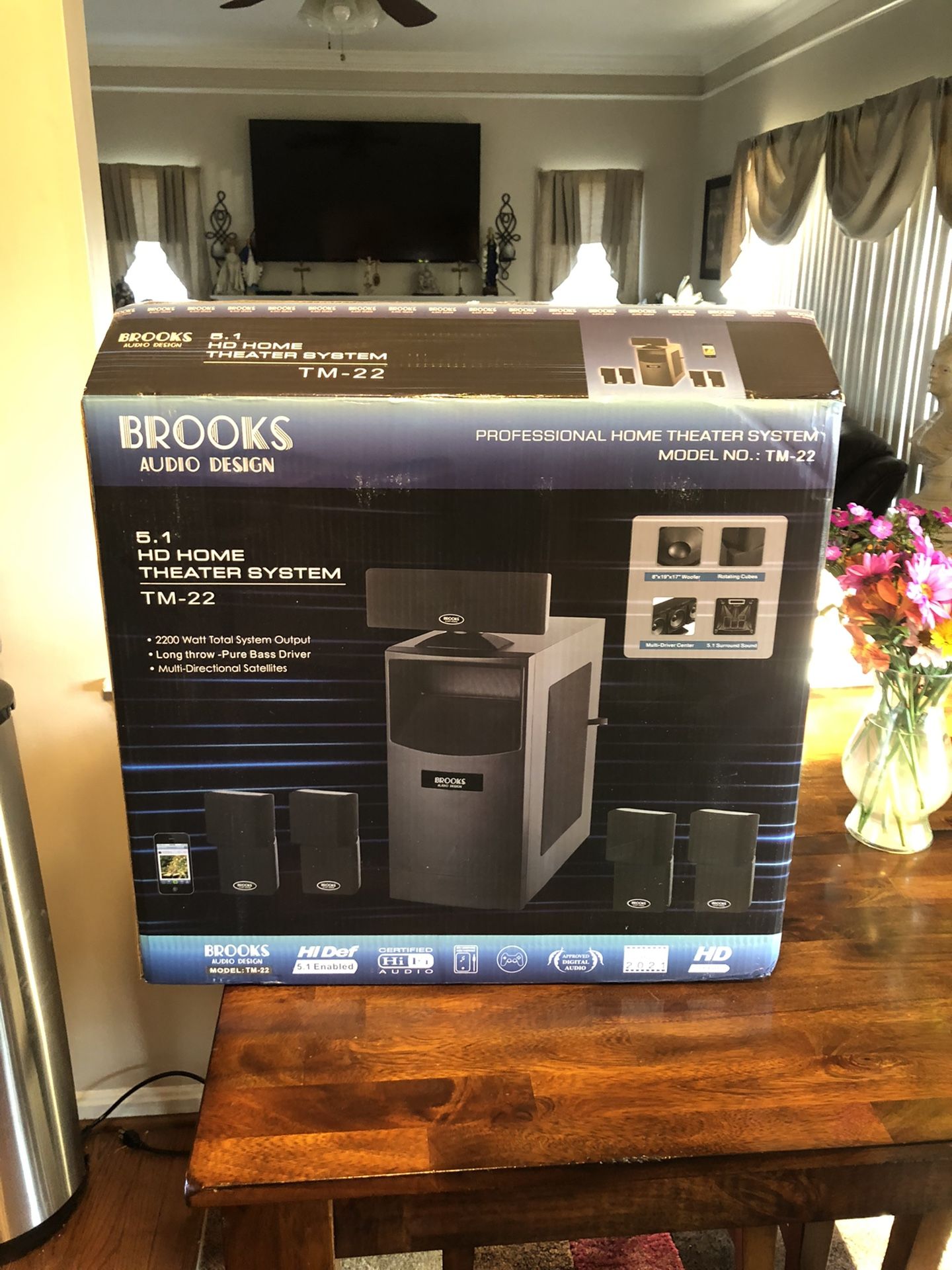 Brooks Audio Design Home Theater System Tm-22 for Sale in Saint Charles, MD  - OfferUp