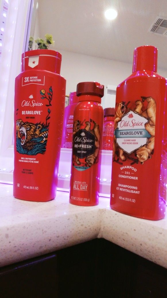 Brand New Matching Old Spice Set