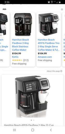 Hamilton Beach / Keurig Cup Coffee Maker Thumbnail