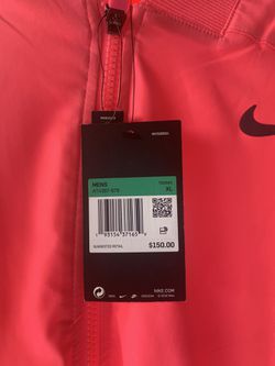 Nike Rafa Court Pink Jacket Tennis Rafa Nadal AT4367 679 US Open Champ Size XL Thumbnail