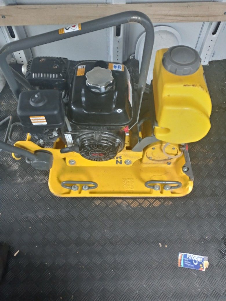 Wacker Neuson Vibrator Plate!! Must Sell Today!!