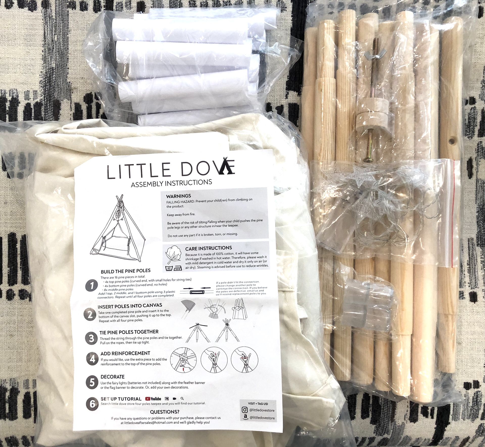Teepee Play Tent