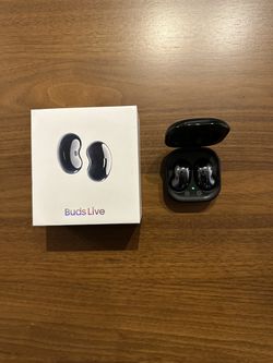 Samsung - Galaxy Buds Live True Wireless Earbud Headphones - Black Thumbnail