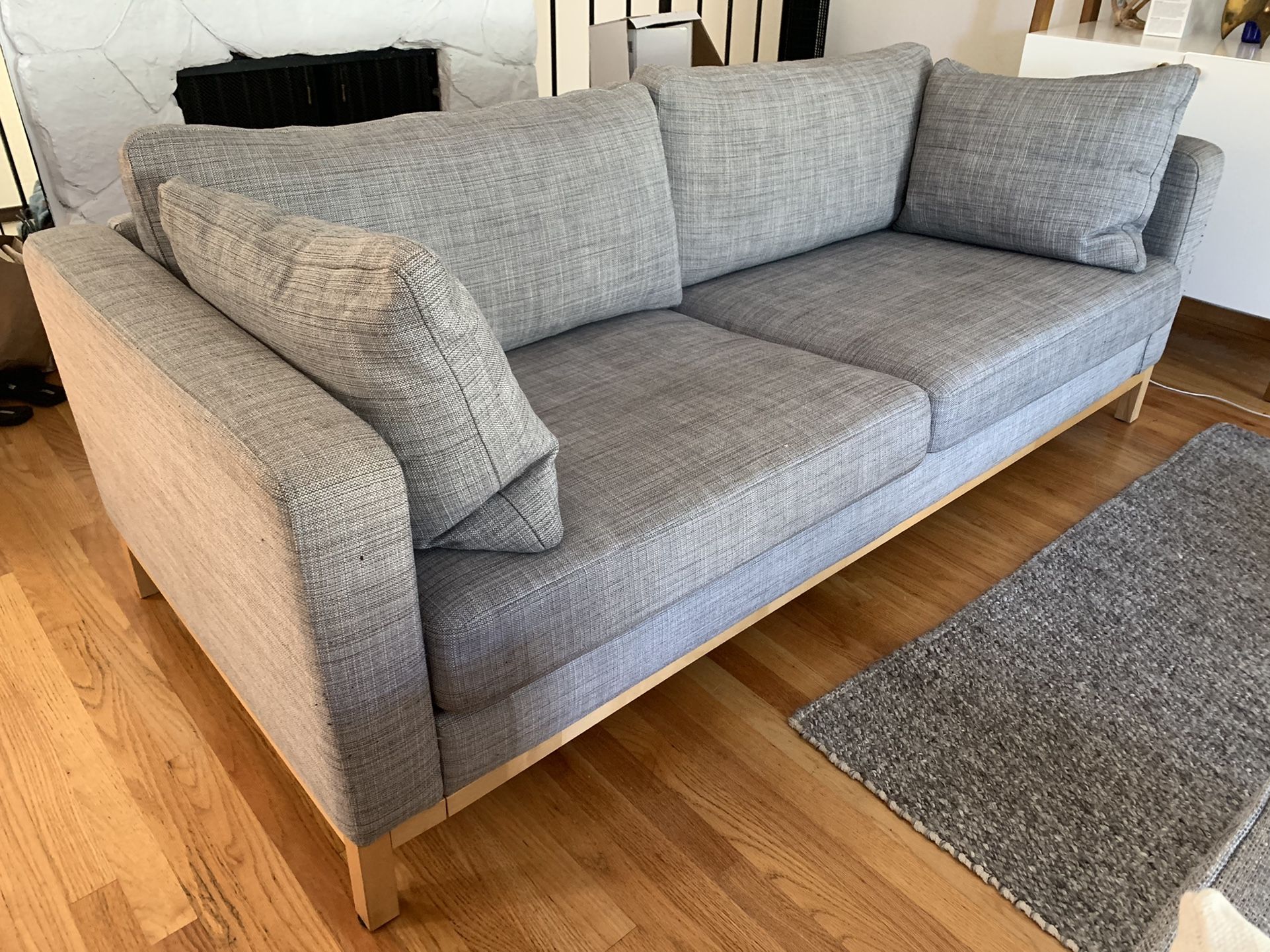 Ikea Grey Sofa