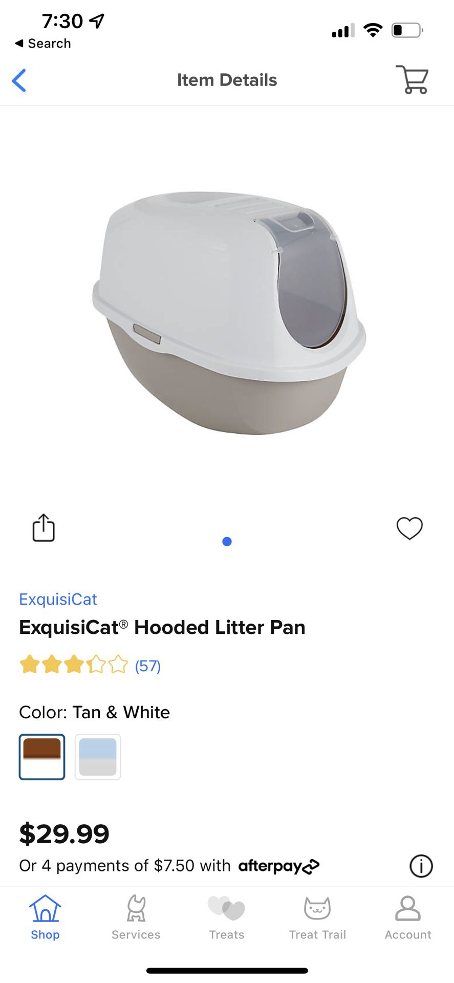 Hooded Litter Pan 