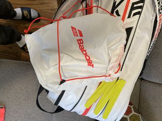 Babolat 2020 Pure Strike x12 Tennis Bag White Racket Racquet Backpack 751201 Thumbnail